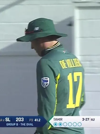 WICKET: Pradeep falls to Tahir for 5