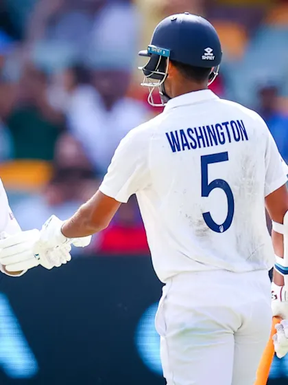 Thakur, Sundar rescue India with record stand on day three