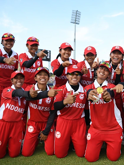Indonesia claims historic first victory to end ICC U19 Women’s T20 World Cup journey on a high