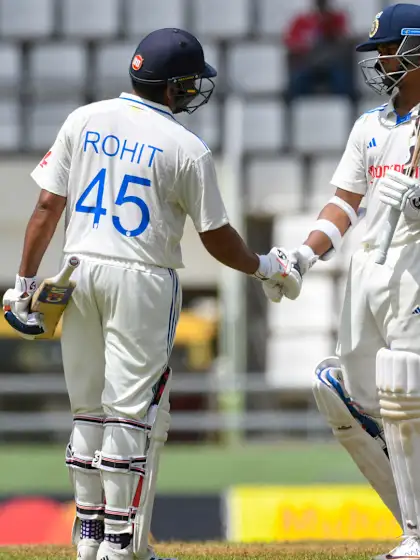 Logo of Rohit on the rise as Jaiswal makes inaugural rankings appearance