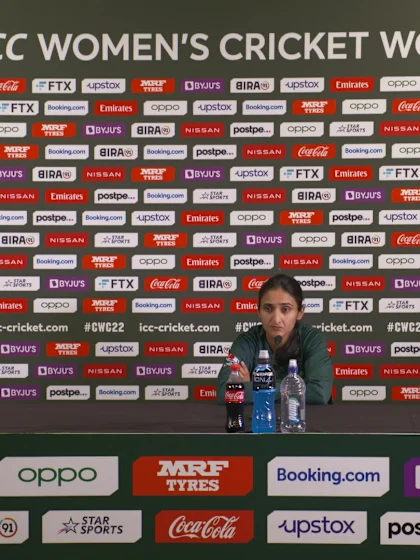 11 March - Tauranga - Pakistan Captain Bismah Maroof post-match press conference