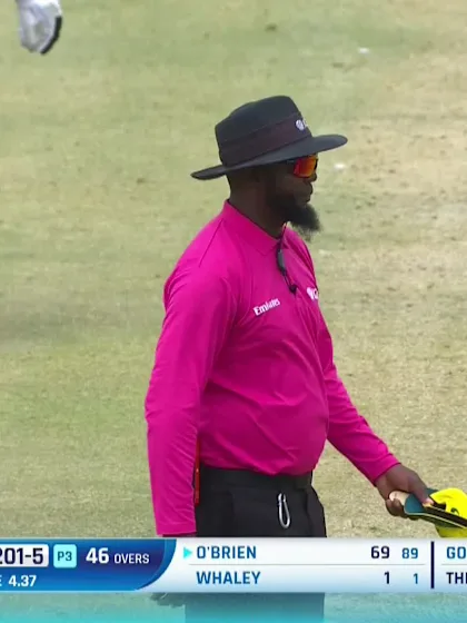 R O’Brien with a Four vs. Australia