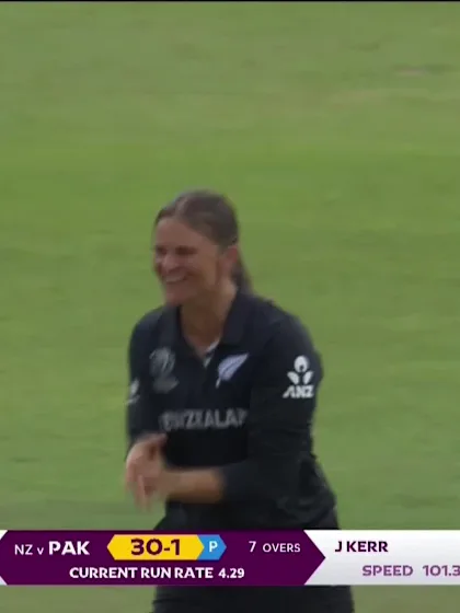 Muneeba Ali - Wicket - New Zealand Women vs Pakistan Women