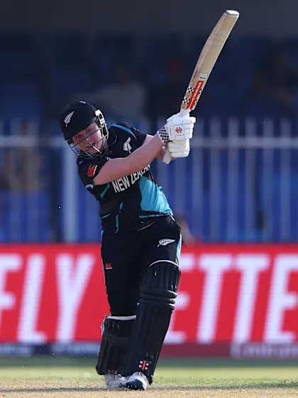 Logo of Plimmer powers New Zealand chase in the Powerplay | WT20WC 2024