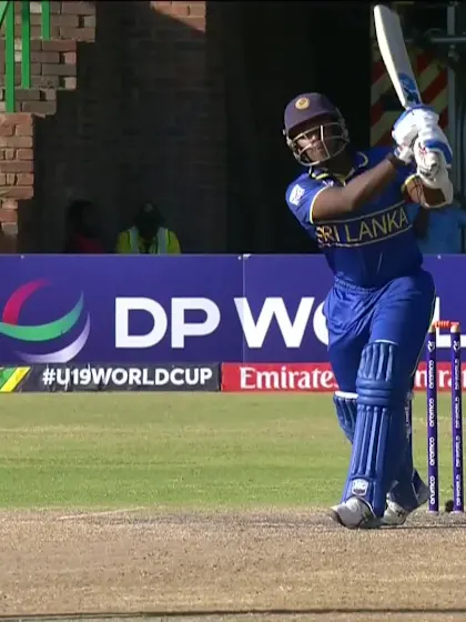 Dulnith Sigera with a Six vs. South Africa