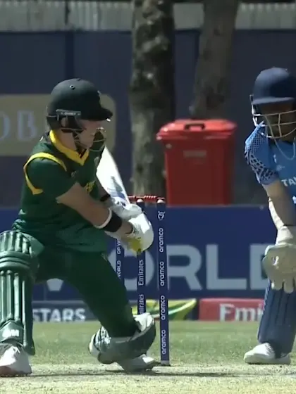 Reverse sweep brilliance from Rowles | U19 CWC 2026