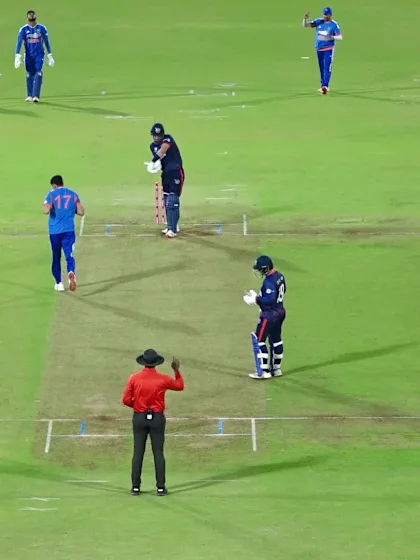 JJ Smit - Wicket - Namibia vs India A