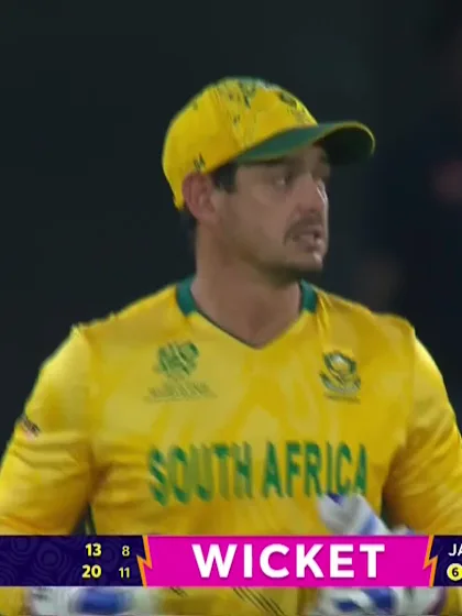 Tim Seifert - Wicket - New Zealand vs South Africa