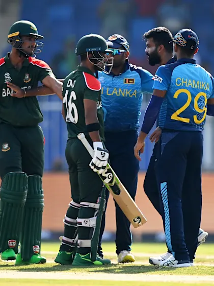 Lahiru Kumara and Liton Das Kumar Fined 25% and 15% of their Match Fees respectively for breaching ICC Code of Conduct