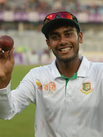 Mehedi vaults into 33rd position after Mirpur heroics