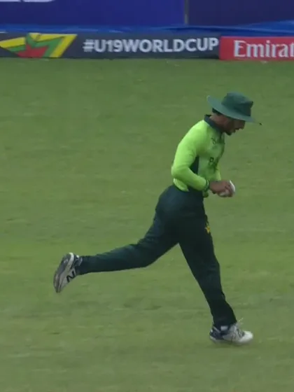 Rory Grant - Wicket - Pakistan vs Scotland