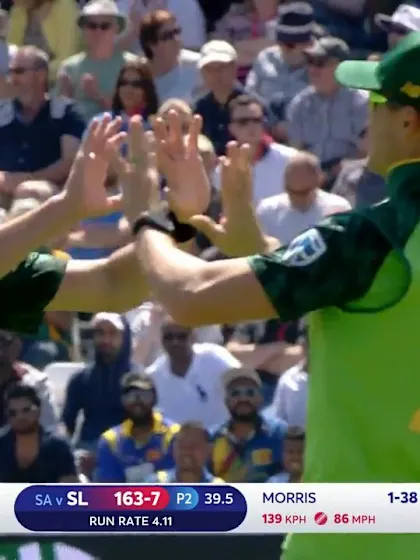 CWC19: SL v SA - Highlight's of Morris taking 3/46