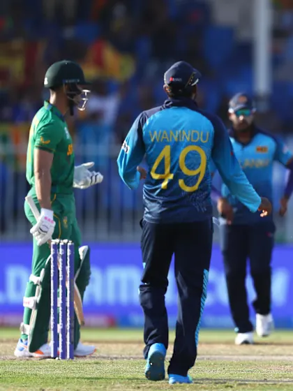Chameera delivers the first breakthrough for Sri Lanka