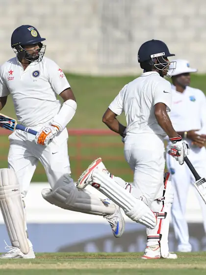Ashwin, Saha weather storm to restore parity