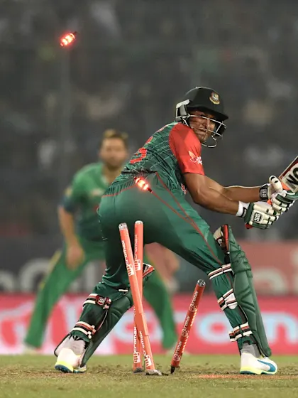 Bangladesh’s Shakib Al Hasan reprimanded for breaching ICC Code of Conduct