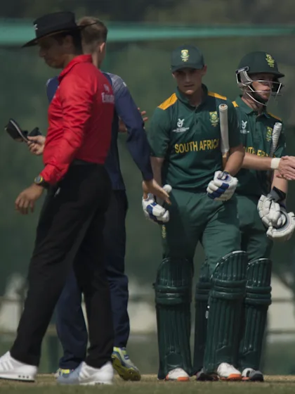South Africa U19 registers first victory