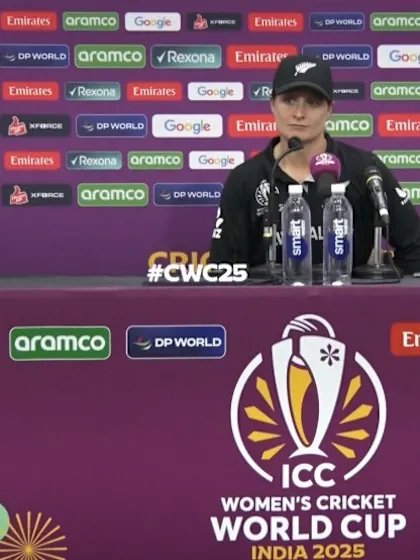 Brooke Halliday | ICC WCW25 | New Zealand post-match press conference | 6 October '25