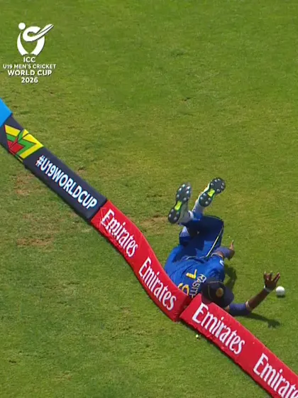 C Armstrong with a Four vs. Sri Lanka