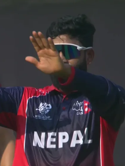 Jacob Bethell - Wicket - England vs Nepal