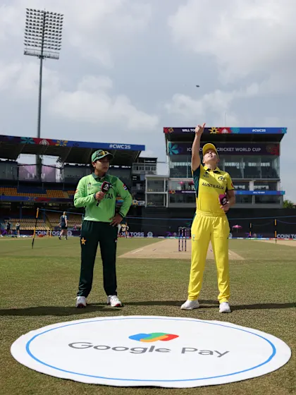 Toss time between Australia and Pakistan | CWC25