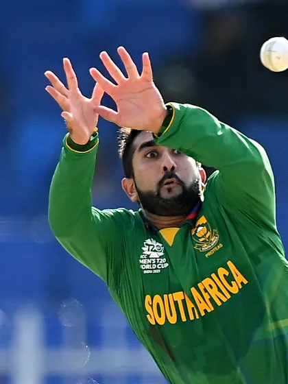 Logo of South Africa magic spinner Tabraiz Shamsi | T20WC 2022