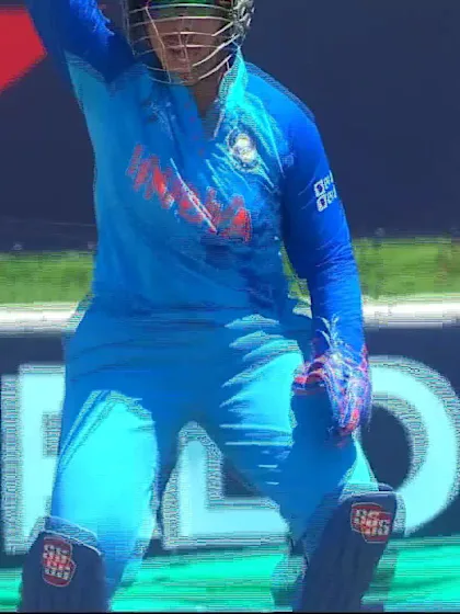 Logo of Wicket-Sumudu-Nisansala-India-U19s-Women v Sri-Lanka-U19s-Women ICC U19W T20WC 2023