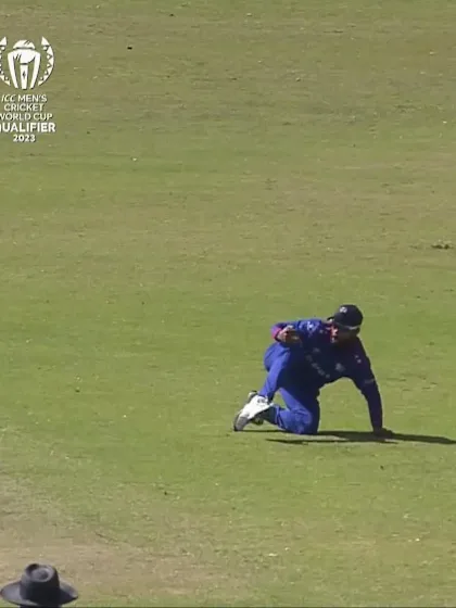 Logo of Gajanand Singh - Wicket - Nepal vs USA