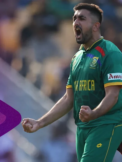 Shamsi's four-wicket haul for South Africa restricts Pakistan total | CWC23