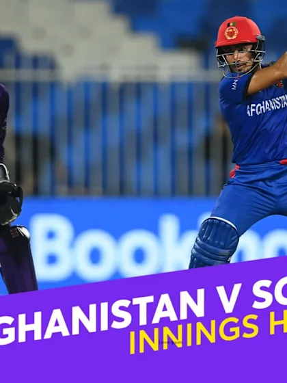 Innings Highlights: Afghanistan v Scotland