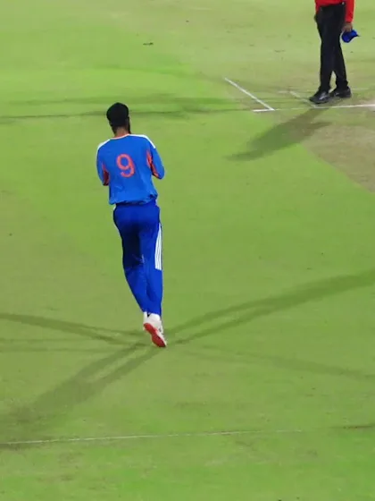 Ruben Trumpelmann - Wicket - Namibia vs India A