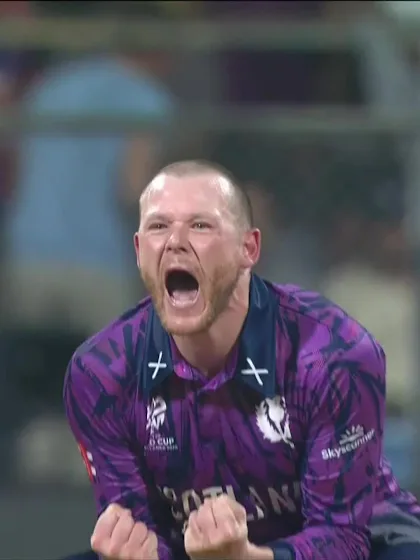 Rohit Paudel - Wicket - Scotland vs Nepal