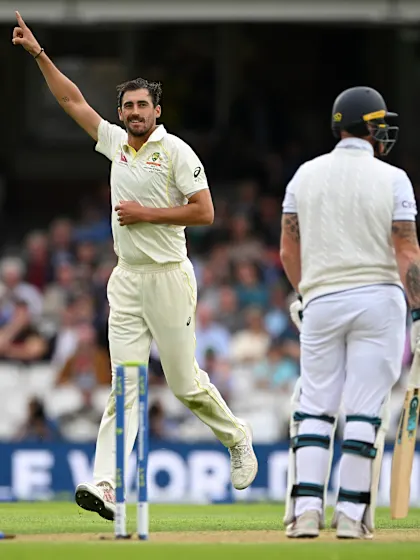 Bowlers give Australia the advantage on day one at The Oval