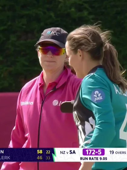 Nadine Klerk - Wicket - South Africa vs New Zealand