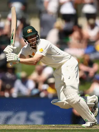 Voges, Marsh hit tons as Australia make merry