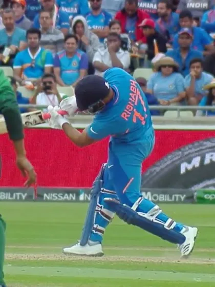 Nissan POTD: Rishabh Pant smashes 94m straight six