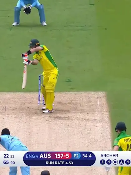 Logo of CWC19 SF: AUS v ENG - Archer deceives Maxwell for pace 
