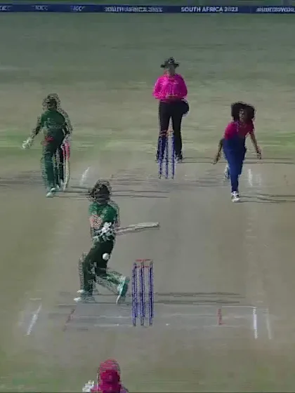 Logo of Wicket-Rabeya-Rabeya-UAE-U19s-Women v Bangladesh-U19s-Women ICC U19W T20WC 2023