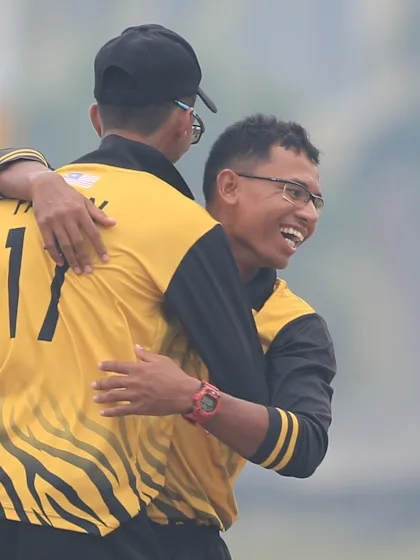 ICC CWC Challenge Group A – DEN v MAS: Malaysia's winning moment