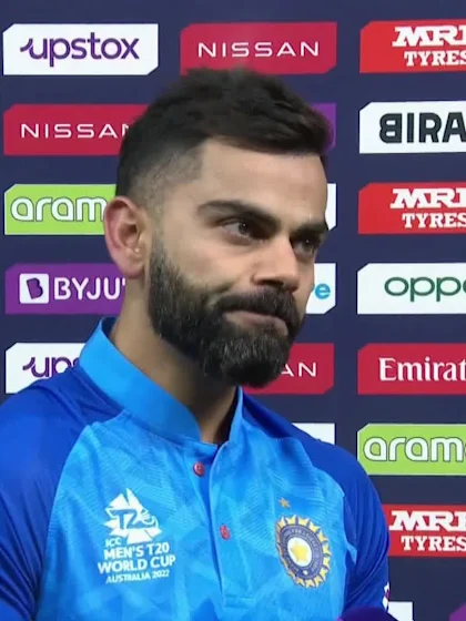 Virat Kohli reveals his tactics behind incredible India triumph | T20WC 2022