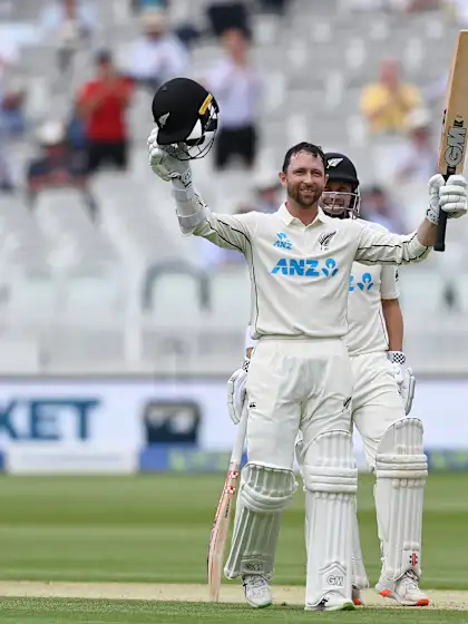 Conway's impressive debut ton gives New Zealand edge on opening day