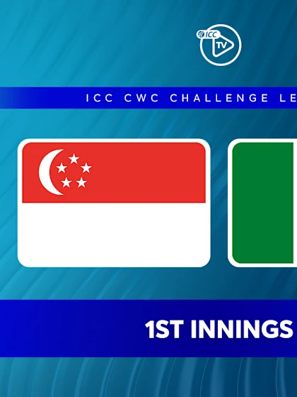 Singapore v Italy (1st Innings)