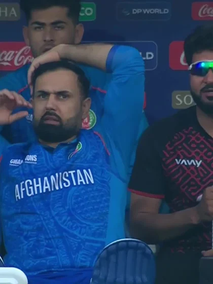 Logo of Azmatullah Omarzai - Wicket vs Australia