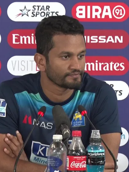 5 July - Leeds - Sri Lanka Captain Dimuth Karunaratne pre-match press conference
