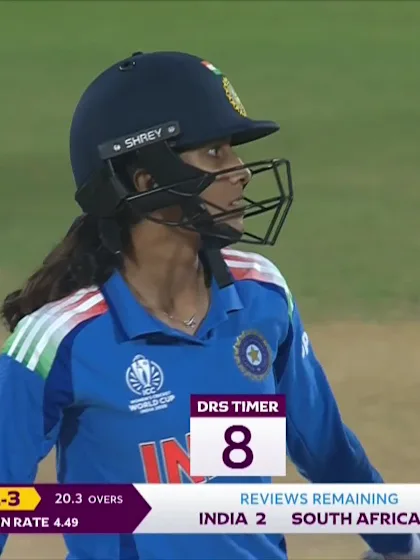 Jemimah Rodrigues - Wicket - India Women vs South Africa Women