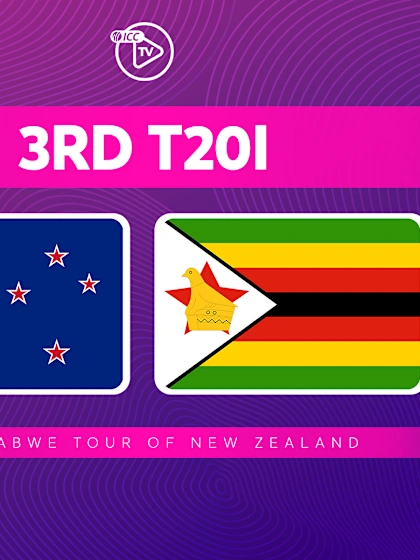 3rd T20I: New Zealand v Zimbabwe
