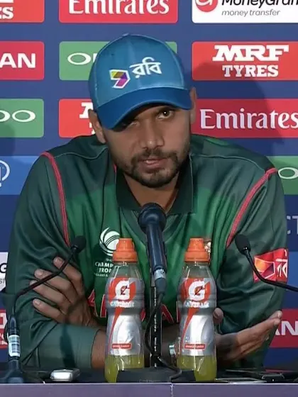#CT17 Aus v Ban: Mashrafe Mortaza post-match press conference