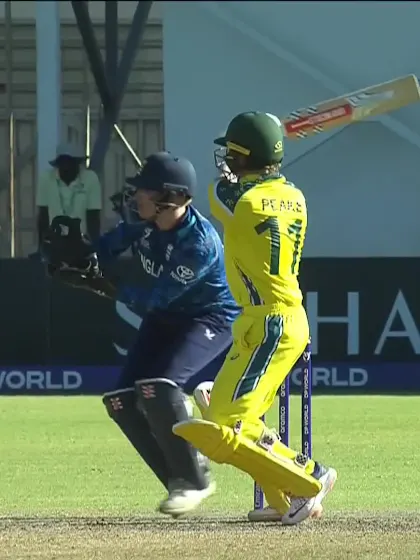 O Peake with a Four vs. England