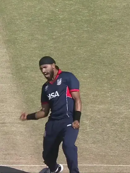Logo of Max O'Dowd - Wicket - Netherlands vs USA