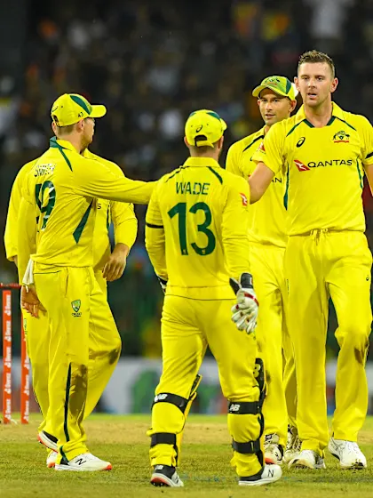 Josh Hazlewood takes four as Australia trounce Sri Lanka
