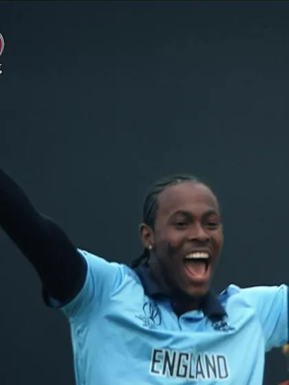 Logo of CWC19: ENG v WI - Archer wicket montage